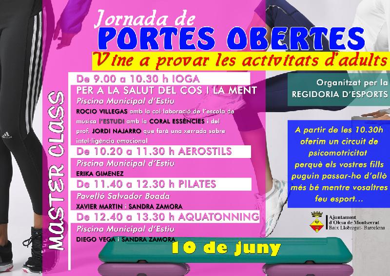 Jornada de Portes Obertes a les Instal��lacions Esportives Municipals Olesa de Montserrat